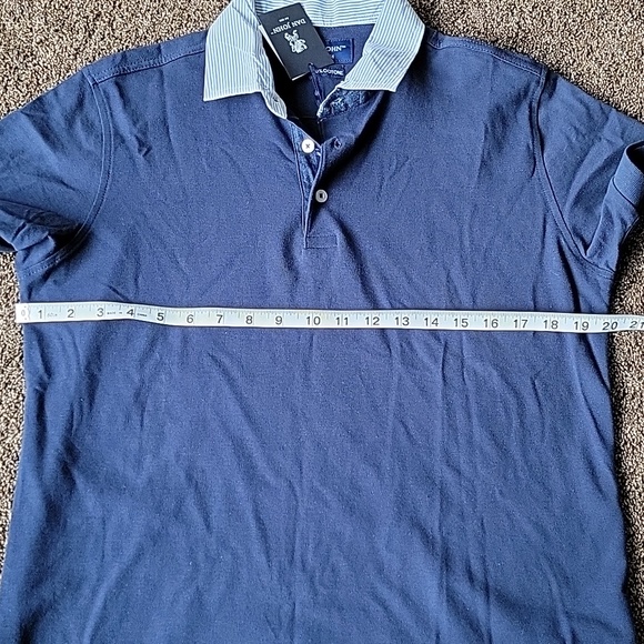 NWT Dan John Men's Navy Polo Shirt Size Medium - Picture 7 of 9
